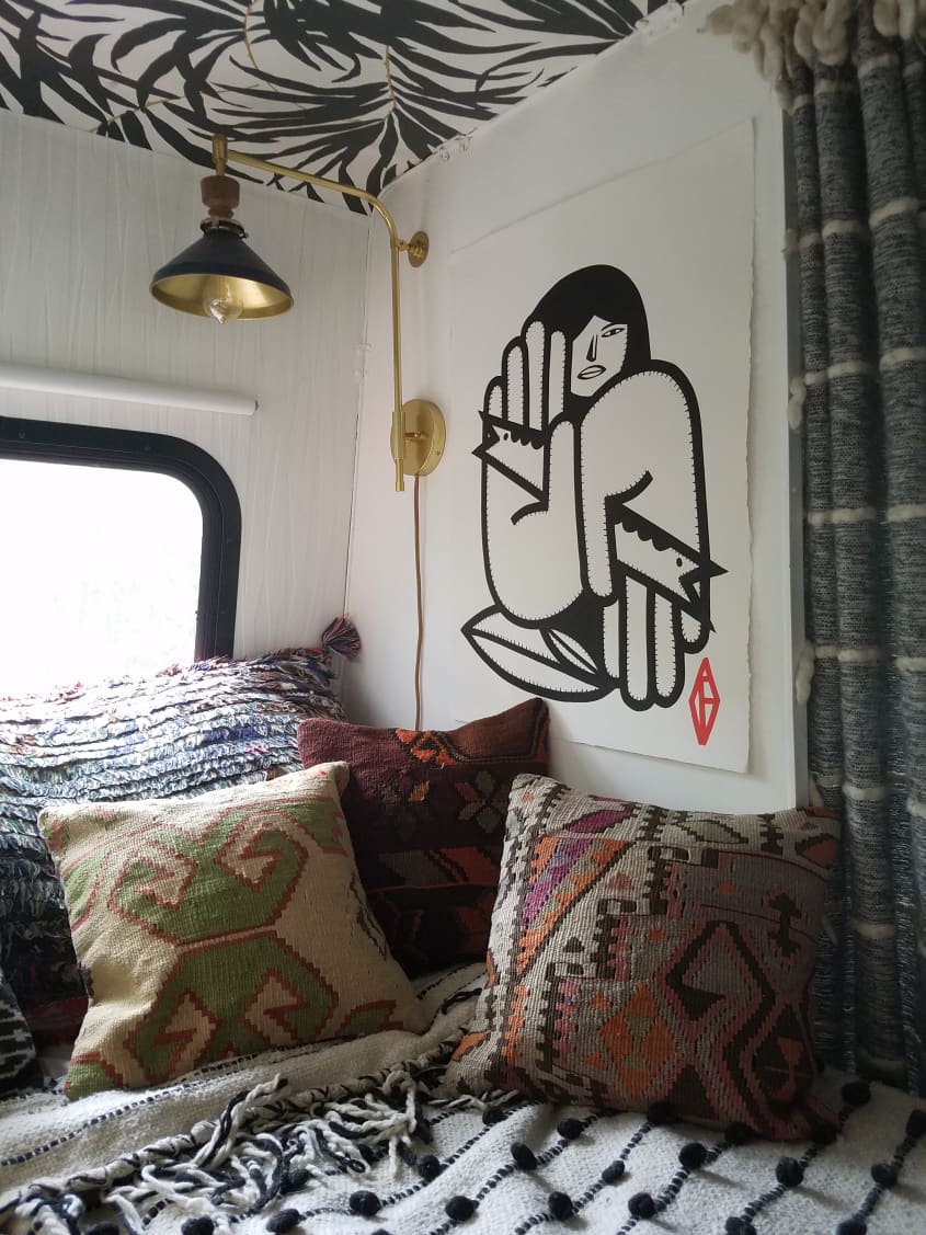 House Tour: A Beautiful, Boho RV Reno | Apartment Therapy